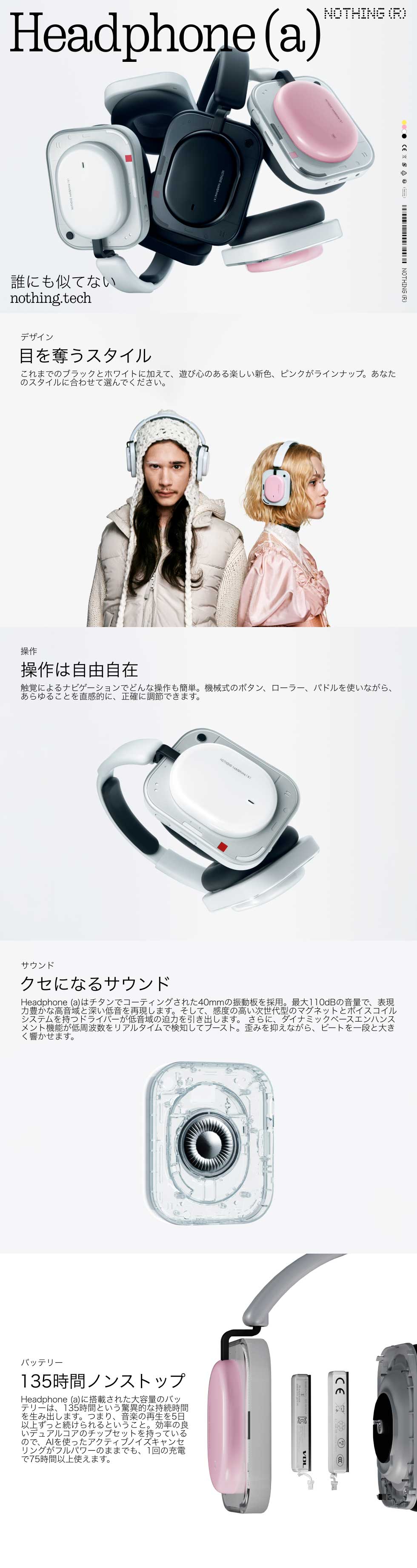 Nothing Headphone (a)���i�ڍ� 