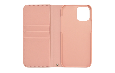 【au限定】iPhone 12 Pro Max用 ブックタイプケース／ピンク