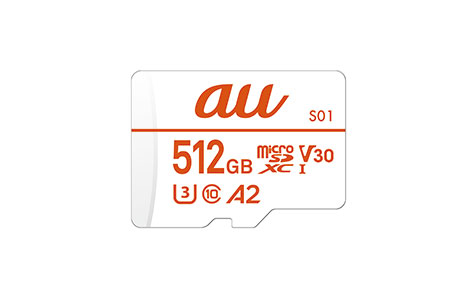 microSDXCメモリカード 512GB(S01)
