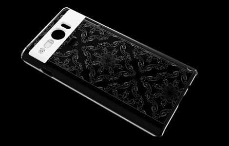 Aquos Serie Mini Shv31 イルミネーションカバー アラベスク R04h085b Au Online Shop エーユー オンライン ショップ