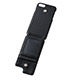 iPhone 8用 カードポケット付きフリップカバー／ブラック