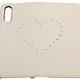 Blanccoco NY-BIG Heart Leather Case for Xperia 10 III／Cotton Ivory