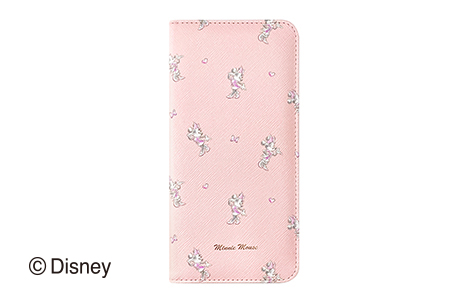 Minnie Mouse／ブックタイプケース for Redmi Note 10 JE／Pink