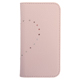 【au限定】Blanccoco NY-BIG Heart Leather Case for iPhone 13 mini／Raspberry Pink