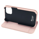 【au限定】Blanccoco NY-BIG Heart Leather Case for iPhone 13 mini／Raspberry Pink