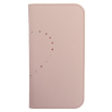 【au限定】Blanccoco NY-BIG Heart Leather Case for iPhone 13／Raspberry Pink