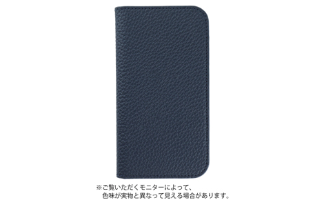 yauzBlanccoco NY-CHIC&Smart Leather Case for iPhone 13^Ocean Navy
