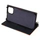 yauzOrobianco Bias Cutback Book Type case for iPhone 13^Navy