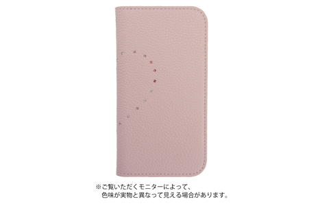 【au限定】Blanccoco NY-BIG Heart Leather Case for iPhone 13 Pro／Raspberry Pink