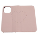 Blanccoco NY-BIG Heart Leather Case for iPhone 13 Pro／Raspberry Pink