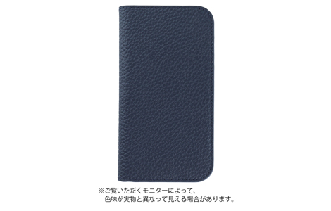 Blanccoco NY-CHIC&Smart Leather Case for iPhone 13 Pro／Ocean Navy
