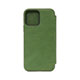 【au限定】FOX AGING-LEATHER FOLIO CASE FOR iPhone 13 Pro Max／Green