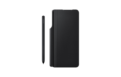Galaxy Z Fold3 5G Flip Cover with Pen／Black