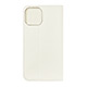 【au限定】iPhone 12_iPhone 12 Pro用 ベルトブックタイプケース／ホワイト