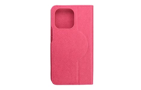 iPhone 13 Pro用 MagSafe対応 抗菌・抗ウィルスブックタイプケース／ボルドー