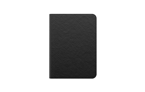 iPad mini（第6世代）用 抗菌・抗ウィルスブックタイプケース／ブラック