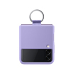 Galaxy Z Flip3 5G Silicone Cover with Ring／Lavender