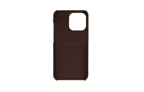 iPhone 13 Prop COACHiRjn[hP[X^SIGNATURE Brown