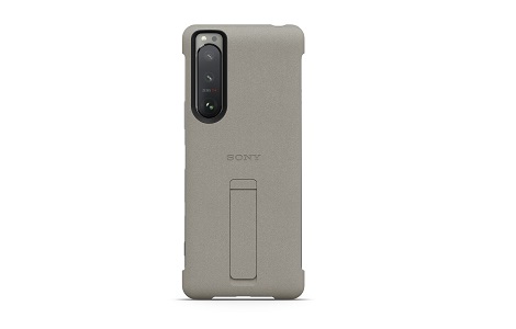 Style Cover with Stand for Xperia 5 III／Gray