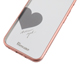 【au限定】Blanccoco Matte Metal Hybrid Case for iPhone 12 mini／Pink Gold CHIC HEART