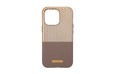 GRAMAS COLORS Hex Hybrid Case for iPhone 13 Pro/Champagne gold