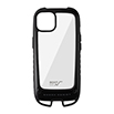 iPhone 13用 ROOT CO. GRAVITY Shock Resist Case +Hold.／ブラック
