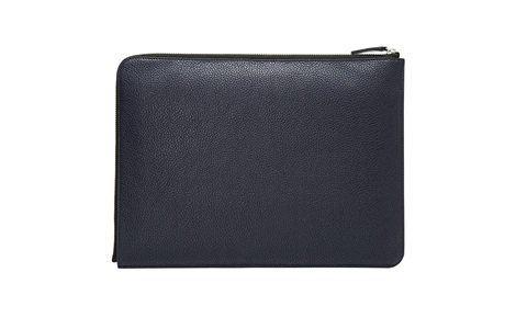 yauzGRAMAS COLORS Leather Sleeve Case for Tablet & PC^Navy