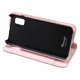 Blanccoco NY-BIG Heart Leather Case for AQUOS wish／Blooming Pink