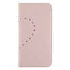 【au限定】Blanccoco NY-BIG Heart Leather Case for iPhone SE（第3世代）／Raspberry Pink