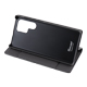 yauzBlanccoco NY-CHIC&Smart Leather Case for Galaxy S22 Ultra^Gray
