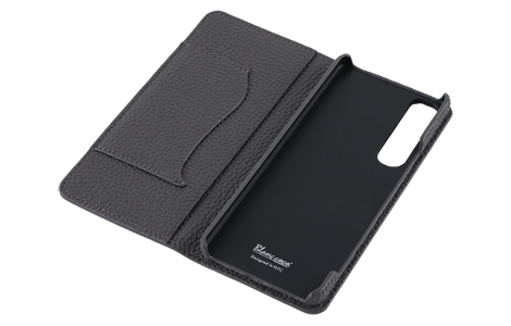 Blanccoco NY-CHIC&Smart Leather Case for Xperia 1 IV／Gray