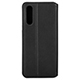 yauzGRAMAS COLORS Protection Leather Case for Xperia 10 IV^Black