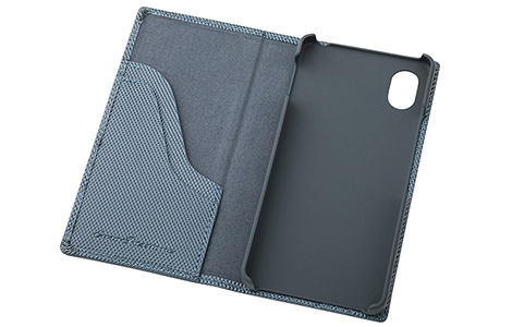 【au限定】GRAMAS COLORS EURO Passione 2 Leather Case for Xperia Ace III／Metallic Navy