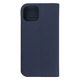 【au限定】Blanccoco NY-CHIC&Smart Leather Case for iPhone 14／Ocean Navy