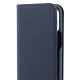 【au限定】Blanccoco NY-CHIC&Smart Leather Case for iPhone 14 Pro／Ocean Navy