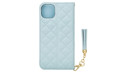 au限定】GRAMAS COLORS QUILT Leather Case for iPhone 14 Plus／Baby