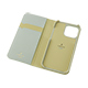 【au限定】iPhone 14 Pro Max用 LANVIN en Bleu ブックタイプケース／Mineral Gray×Light Green