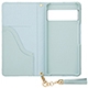yauzGRAMAS COLORS QUILT Leather Case for Google Pixel 7^Baby Blue