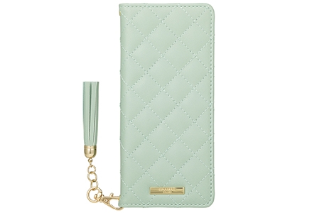 【au限定】GRAMAS COLORS QUILT Leather Case for Xperia 5 IV／Mint Green