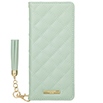 GRAMAS COLORS QUILT Leather Case for Xperia 5 IV／Mint Green