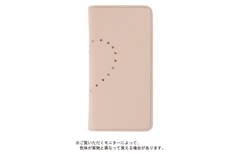 Blanccoco NY-BIG Heart Leather Case for Google Pixel 7／Pink Amethyst