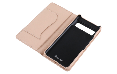 Blanccoco NY-BIG Heart Leather Case for Google Pixel 7／Pink 