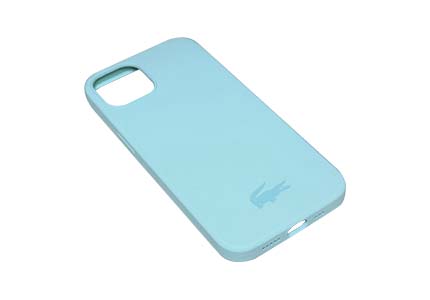 iPhone 13用 Lacoste(R) シリコーンケース／LIGHT BLUE