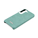 【au限定】NOLLEY'S Croco Style Leather SHELL CASE for Galaxy S22／GREEN