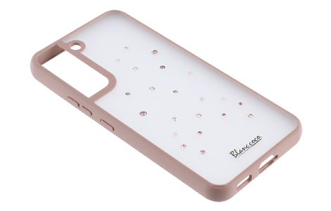 yauzBlanccoco NY-Feminine Hybrid Case for Galaxy S22^Pink Truffle