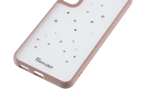 Blanccoco NY-Feminine Hybrid Case for Galaxy S22／Pink Truffle