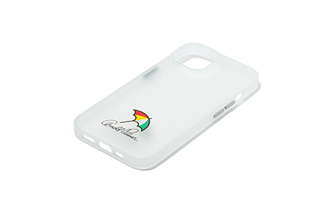 【au限定】Arnold Palmer AUTHENTIC LOGO HYBRID CASE for iPhone 14／CLEAR