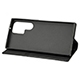 【au限定】GRAMAS COLORS Protection Leather Case for Galaxy S23 Ultra／Black