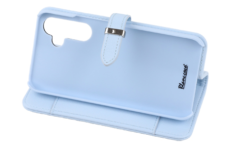 yauzBlanccoco NY-Classy Heart Belt Case for Galaxy A54 5G^Pale Sky Blue