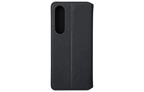 【au限定】GRAMAS COLORS Protection Leather Case for Xperia 1 V／Black
